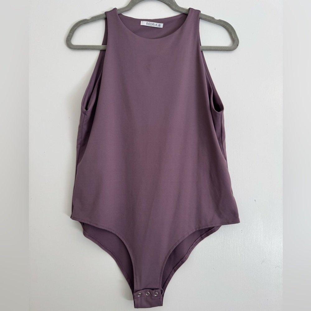 Women's High Neck Spandex Tank Bodysuit